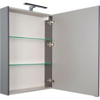 Товар: Зеркальный шкаф Aquanet Алвита 60 R 183989 Серый антрацит - фото 5 Зеркальный шкаф Aquanet Алвита 60 R 183989 Серый антрацит — фото 5, Зеркальные шкафы в ванную