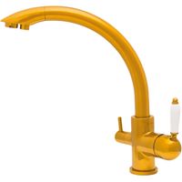 Смеситель для кухни Seaman Barcelone SSL-5382-SP Золото — фото 2, Смесители для кухни