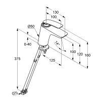 Товар: Смеситель для раковины Kludi Balance 520269175 Белый Хром - фото 3 Смеситель для раковины Kludi Balance 520269175 Белый Хром — фото 3, Смесители для раковины