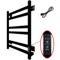 Электрический полотенцесушитель Тругор ПЭК 21кв СП 60x50 Черный — фото 1, Электрические полотенцесушители