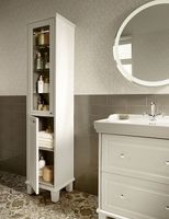 Шкаф пенал Roca Carmen 44 857137415 Сатин белый — фото 4, Пеналы для ванной комнаты