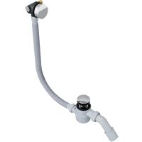 Слив-перелив Excellent Hover 60/80/100 ARIN.3410CR click-clack с наливом Хром — фото 1, Сливы-переливы