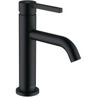 Смеситель для раковины Kludi Nova Fonte Pura 202883915 Черный матовый — фото 1, Смесители для раковины