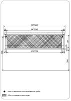 Тумба под раковину 1MarKa Nega 60П Ц0000002812 подвесная Белый глянец — фото 7, Мебель для ванной