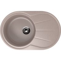 Кухонная мойка Ulgran Classic U-503-302 Песочная — фото 1, Кухонные мойки