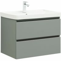 Тумба под раковину Aquanet Вега 70 329602 подвесная Мисти грин — фото 1, Тумбы под раковину