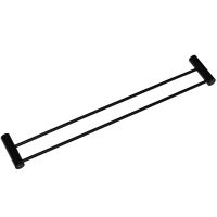 Товар: Полотенцедержатель Raiber Graceful RPB-80002 Черный матовый - фото 3 Полотенцедержатель Raiber Graceful RPB-80002 Черный матовый — фото 3, Полотенцедержатели