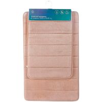 Товар: Комплект ковриков Ростовская Мануфактура Сантехники РМС КК-01БЖ-40х60/50х80 Бежевый - фото 2 Комплект ковриков Ростовская Мануфактура Сантехники РМС КК-01БЖ-40х60/50х80 Бежевый — фото 2, Аксессуары для туалета