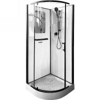 Душевая кабина Ceruttispa Korra 90х90 901B без гидромассажа — фото 1, Душевые кабины