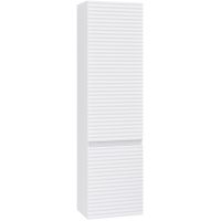 Шкаф пенал Jorno Cossety 33 Coss.04.124/P/W/JR подвесной Белый — фото 1, Пеналы для ванной комнаты