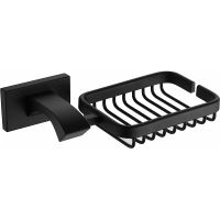 Мыльница Gappo G0702-16 Черная матовая — фото 1, Мыльницы