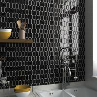 Товар: Керамическая мозаика Caramelle mosaic Candylike Crayon Black glos 27,8x30,4 см - фото 3 Керамическая мозаика Caramelle mosaic Candylike Crayon Black glos 27,8x30,4 см — фото 3, Мозаика