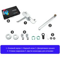 Товар: Смеситель для кухни Gappo G21 G4621 Хром - фото 11 Смеситель для кухни Gappo G21 G4621 Хром — фото 11, Смесители