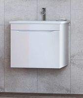 Тумба под раковину Vigo Grani 60 tp.GRI.ELI.60.1Y подвесная Белая — фото 2, Тумбы под раковину