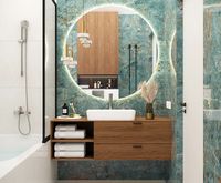 Керамогранит Laparet Maestro Aqua зеленый полированный 60x120 см — фото 2, Керамогранит