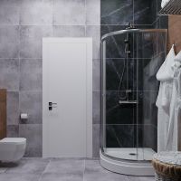 Душевой уголок Triton Альфа-Хром 90х90 Щ0000049613 профиль Хром стекло прозрачное — фото 5, Душевые уголки