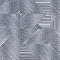 Обои Andrea Rossi Nisida 54332-3 Винил на флизилине (1,06*10) Синий, Геометрия — фото 1, Обои для стен