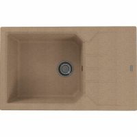 Кухонная мойка Alveus Granital Record 40 G55 Beige 780x480x180 1144465 Бежевая — фото 1, Кухонные мойки