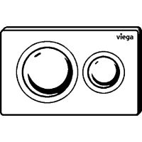 Клавиша смыва Viega Prevista Visign for Style 8610.1 773786 Хром матовый — фото 3, Кнопки смыва