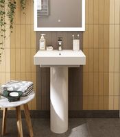 Товар: Раковина Kerama Marazzi Pro 50 PROR.wb.50 Белая глянцевая - фото 5 Раковина Kerama Marazzi Pro 50 PROR.wb.50 Белая глянцевая — фото 5, Раковины подвесные