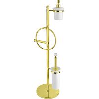 Напольная стойка Cezares Olimp OLIMP-WBD-03/24-Sw Золото 24 карат — фото 1, Стойки - набор держателей