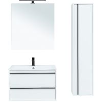 Товар: Тумба под раковину Aquanet Lino 80 253903 подвесная Белая матовая - фото 5 Тумба под раковину Aquanet Lino 80 253903 подвесная Белая матовая — фото 5, Тумбы под раковину