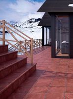 Ступень угловая Gres de Aragon Tatra Esquina Rojo 33х33 см — фото 2, Ступени и клинкер