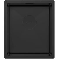 Кухонная мойка Paulmark Next 38 Uni PM213844-MBN Черная матовая — фото 1, Кухонные мойки