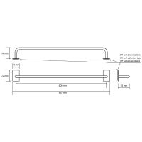 Товар: Полотенцедержатель Bemeta Easy 163104040 Черный матовый - фото 3 Полотенцедержатель Bemeta Easy 163104040 Черный матовый — фото 3, Полотенцедержатели