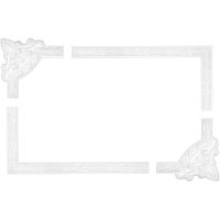 Угловой элемент молдинга Перфект AC207-11 26x275x275 мм — фото 2, Молдинги