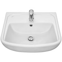 Товар: Раковина Santek Лонги 50 1WH501754 Белая - фото 2 Раковина Santek Лонги 50 1WH501754 Белая — фото 2, Раковины