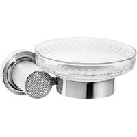 Мыльница Boheme Royal Cristal 10923-CR Хром — фото 1, Мыльницы