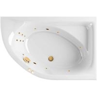 Акриловая ванна Excellent Aquarella 170x110 R WAEX.ARP17.LINE.GL с гидромассажем — фото 1, Ванны