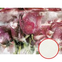 Фреска Ortograf Flower Dreams 31664 Фактура флок FLK Флизелин (3,6*2,7) Розовый/Зеленый, Цветы — фото 1, Фрески