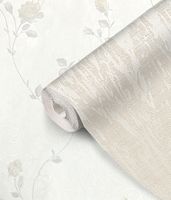 Обои Prima Italiana Monte Rosa 80696 Винил на флизелине (1,06*10) Бежевый, Рогожка/Штукатурка — фото 3, Обои для стен