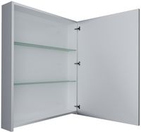 Зеркальный шкаф 1MarKa Соната 60 Белый глянцевый — фото 2, Зеркальные шкафы в ванную