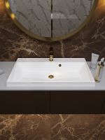 Раковина Paola Alba 80 Белая глянцевая — фото 6, Раковины