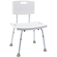 Стул в ванну Ridder Assistent А00602101 Белый Хром — фото 1, Сиденья