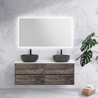 Зеркало BelBagno 140 SPC-GRT-1400-800-LED-TCH-WARM с подсветкой с подогревом с сенсорным выключателем — фото 4, Зеркала в ванную комнату