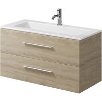 Тумба под раковину Creto Ares 100 10-1105D подвесная Davos — фото 2, Тумбы под раковину