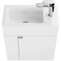 Товар: Тумба под раковину Kerama Marazzi Lato 50 LAT.50.1\WHT подвесная Белая глянцевая - фото 4 Тумба под раковину Kerama Marazzi Lato 50 LAT.50.1\WHT подвесная Белая глянцевая — фото 4, Мебель для ванной