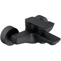 Смеситель для ванны Kludi Pure Style 406813975 Черный матовый — фото 1, Смесители