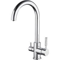 Смеситель для кухни Frap H52 F4352 Хром — фото 1, Смесители для кухни