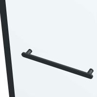 Душевой уголок Vincea Como Soft 130x80 VSR-1CS8013CLB профиль Черный стекло прозрачное — фото 11, Прямоугольные душевые уголки