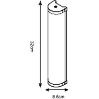 Товар: Подсветка для зеркал Artelamp Aqua-bara A5210AP-2AB Белая Античная бронза - фото 4 Подсветка для зеркал Artelamp Aqua-bara A5210AP-2AB Белая Античная бронза — фото 4, Подсветки