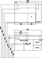 Зеркало со шкафом Aquaton Диор 100 R 1A167902DR01R с подсветкой Белое — фото 5, Мебель для ванной