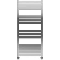 Водяной полотенцесушитель Terminus Латте П13 500х1200 4670078530714 Хром, нижнее подключение, G 1/2" ВР, с комплектом вентилей — фото 2, Водяные полотенцесушители