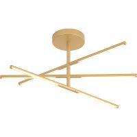 Потолочный светильник Crystal Lux Largo PL32W D730 Gold Белый Золото — фото 1, Светильники