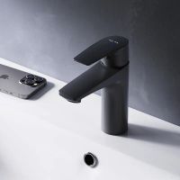 Товар: Смеситель для раковины AM.PM Gem F90A02122 Черный - фото 8 Смеситель для раковины AM.PM Gem F90A02122 Черный — фото 8, Смесители