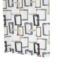 Штора для ванны Ridder Pattern 200х180 Бежевая — фото 2, Аксессуары для туалета